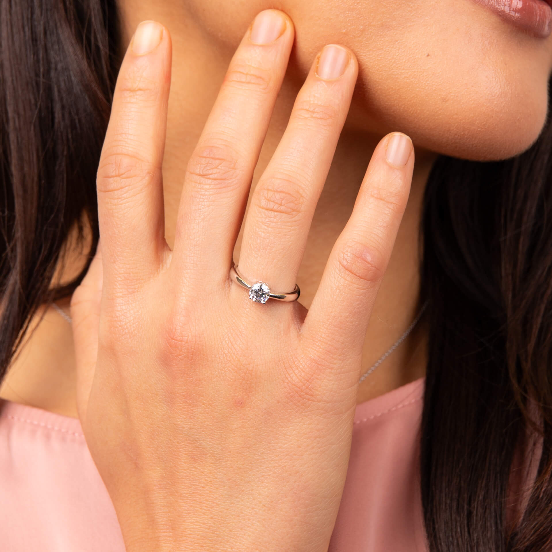 Four Claw Carat Ring