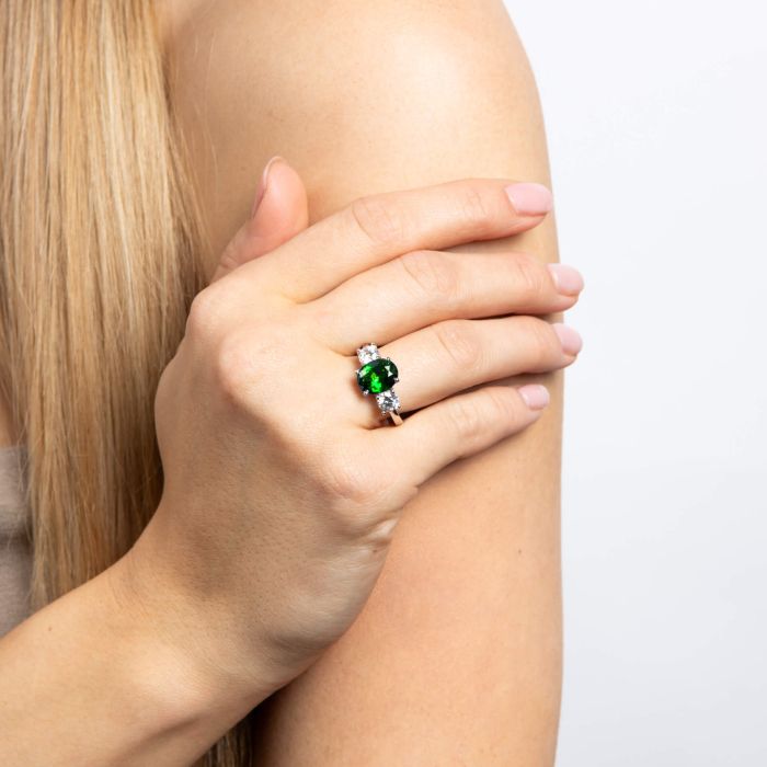 Oval Trilogy Ring