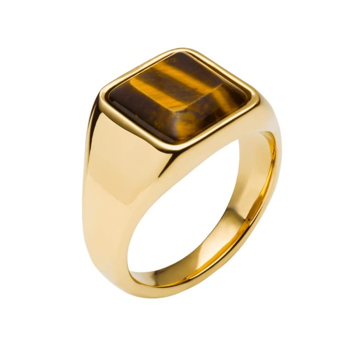 Signet Ring with Semi Precious Stone
