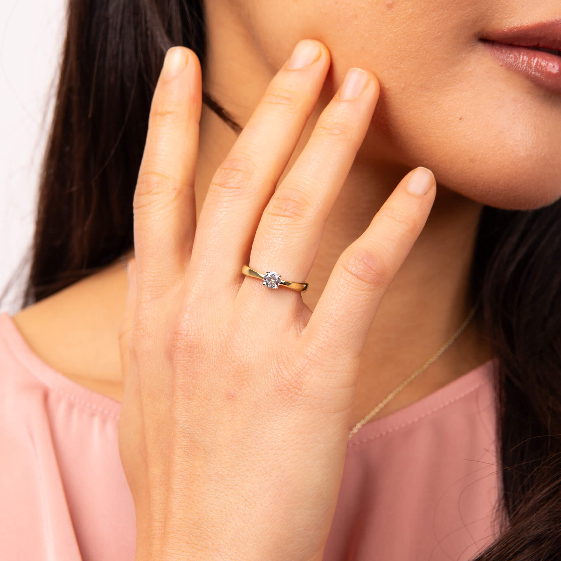Four Claw Carat Ring