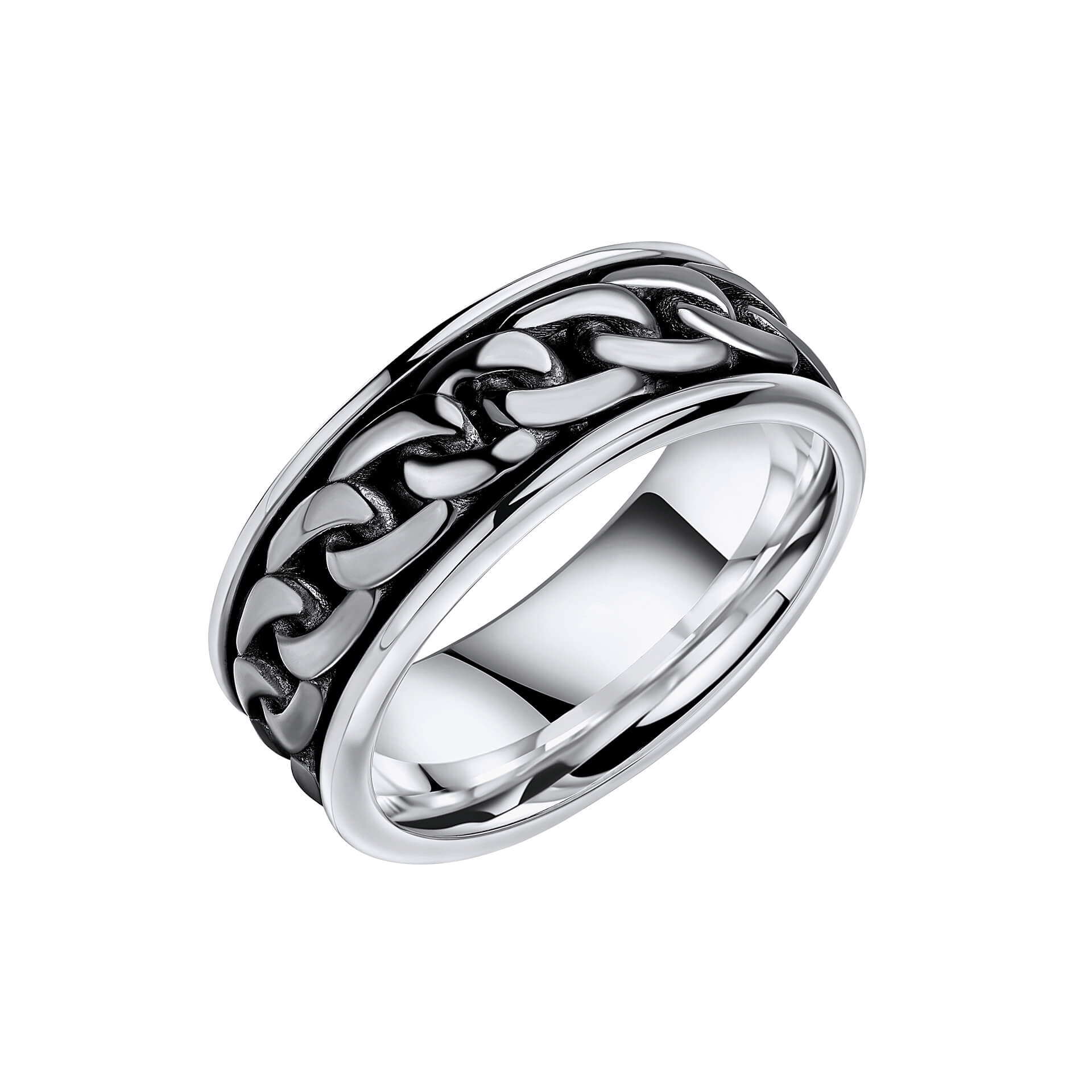 Chain Spinner Ring
