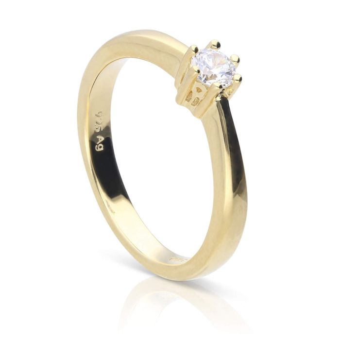 Six Claw Carat Ring