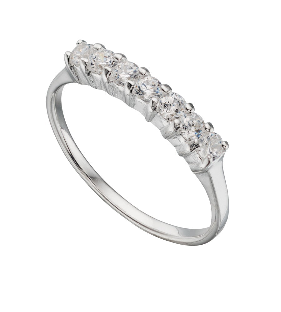 Claw Set CZ Ring
