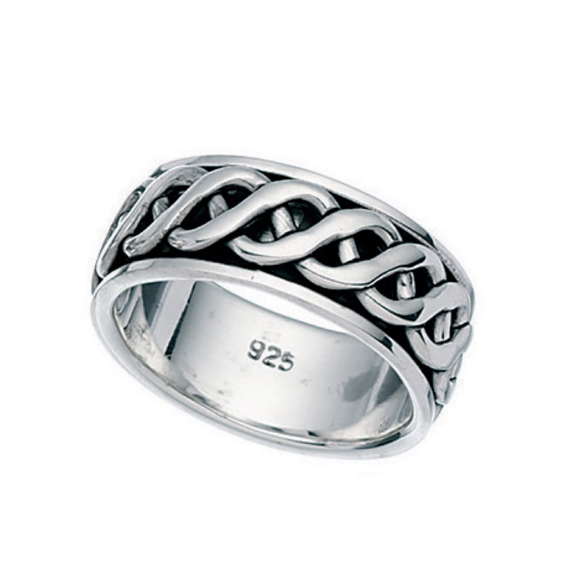 Celtic Design Spinner Ring