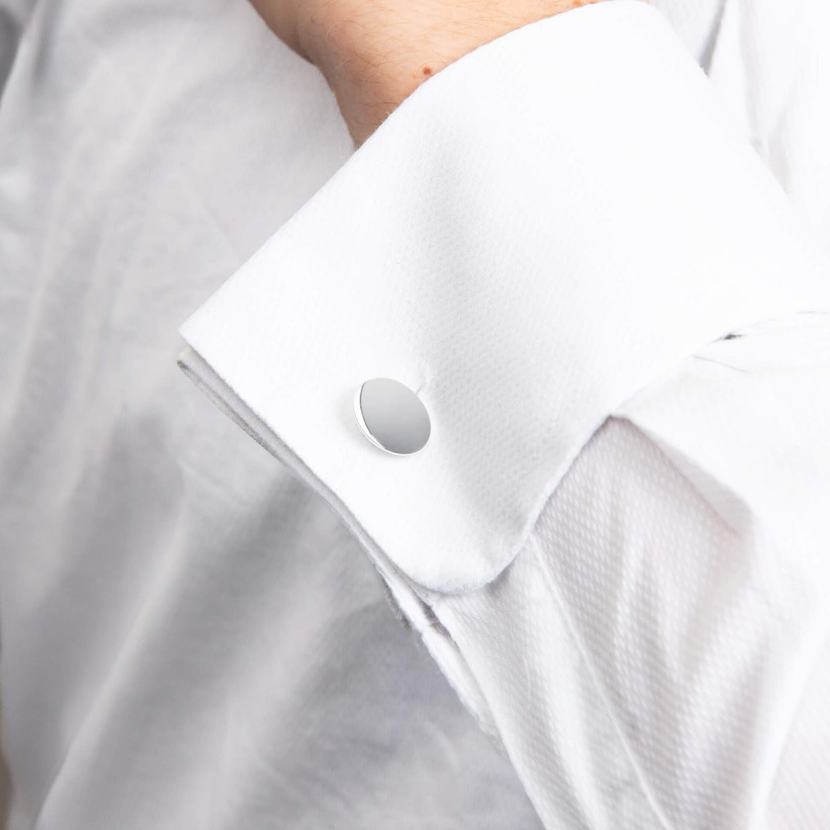 Plain Oval Cufflinks