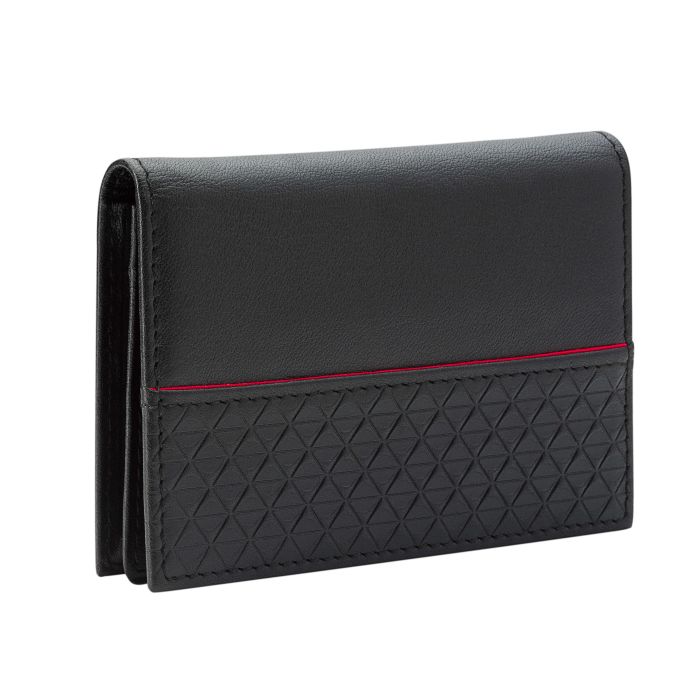 Black Leather Card Holder