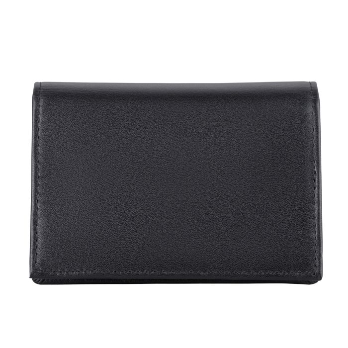 Black Leather Card Holder