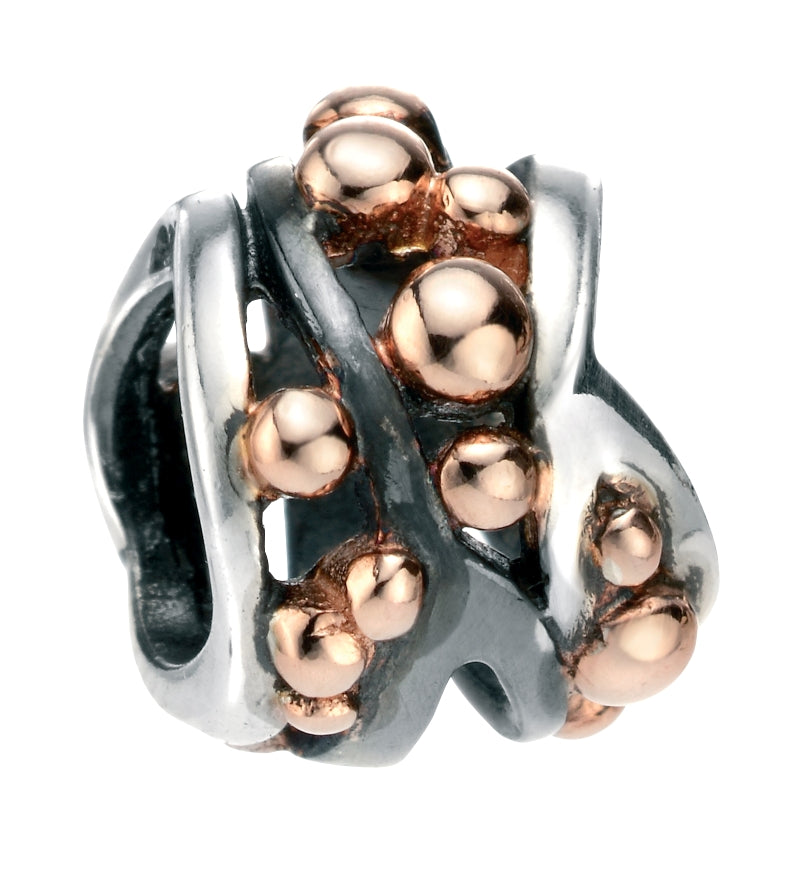 Oxidised Silver Charm