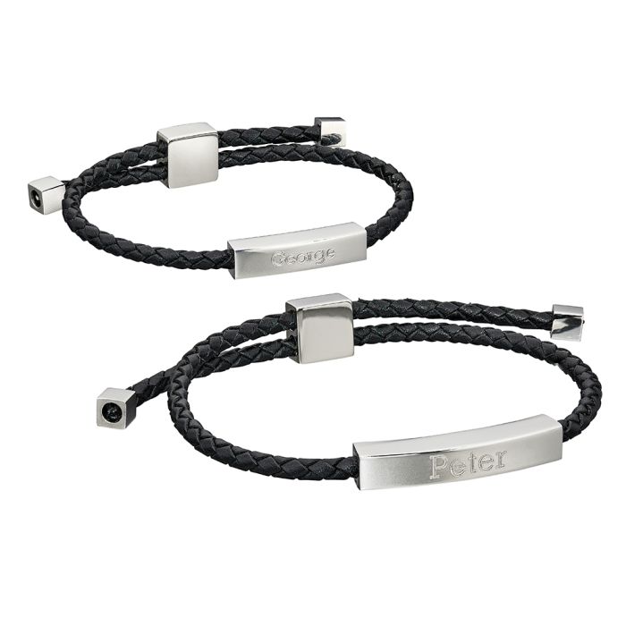 Parent and Child Matching Leather Bracelet Kit