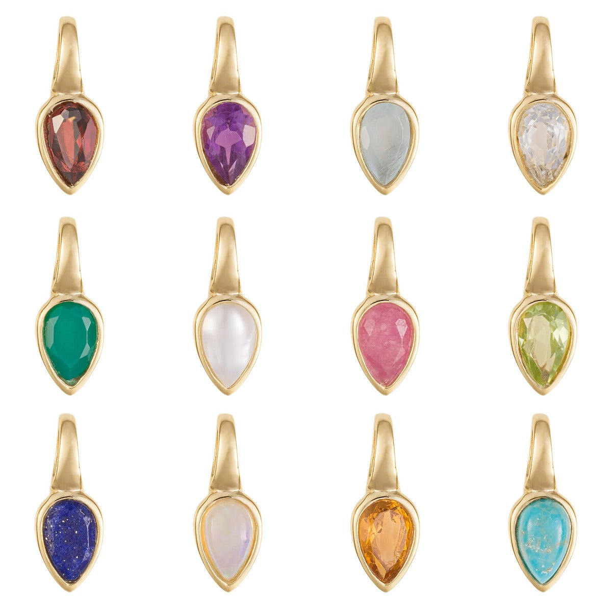 Semi-Precious Birthstone Pendant Pack