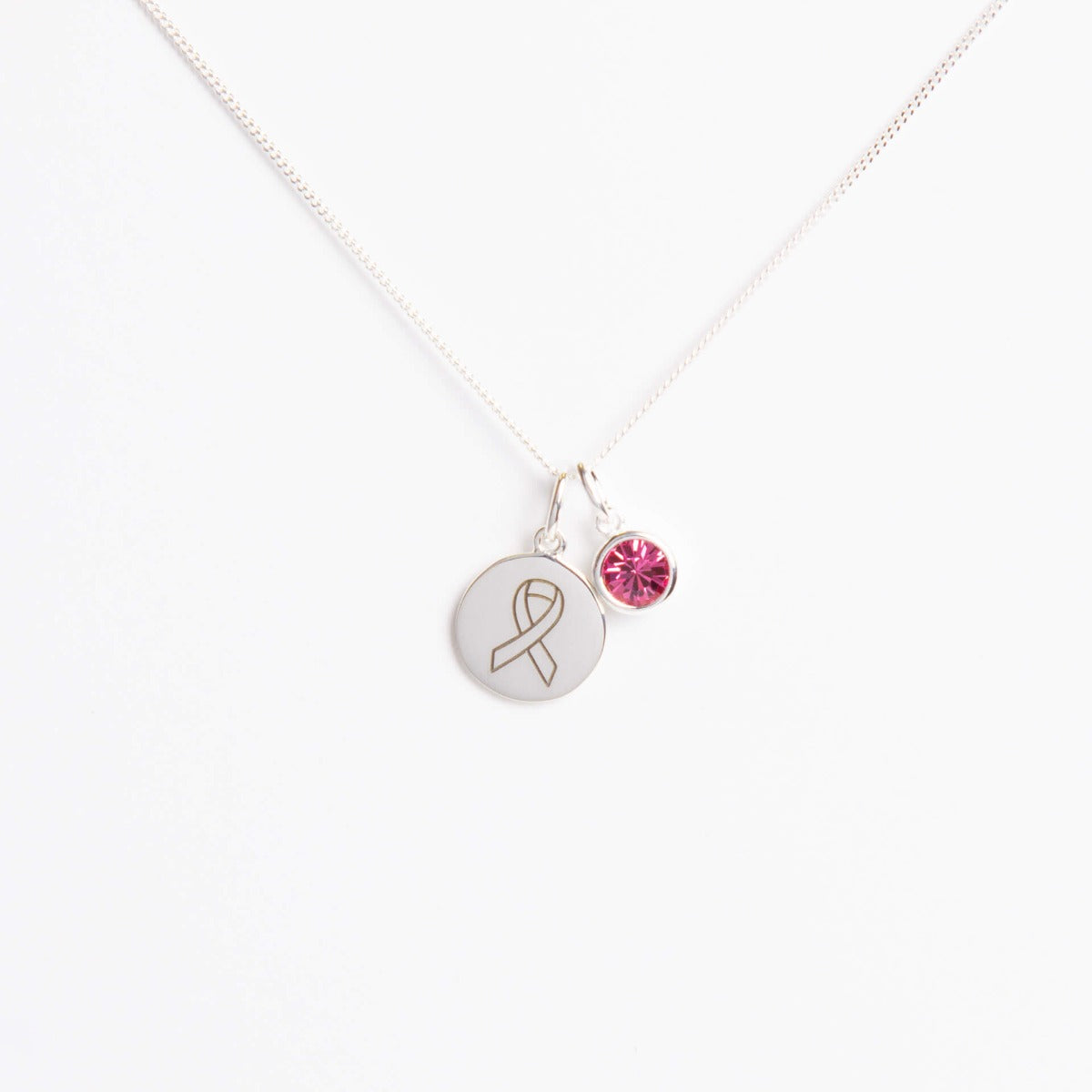 Breast Cancer Awareness Month Charity Necklace
