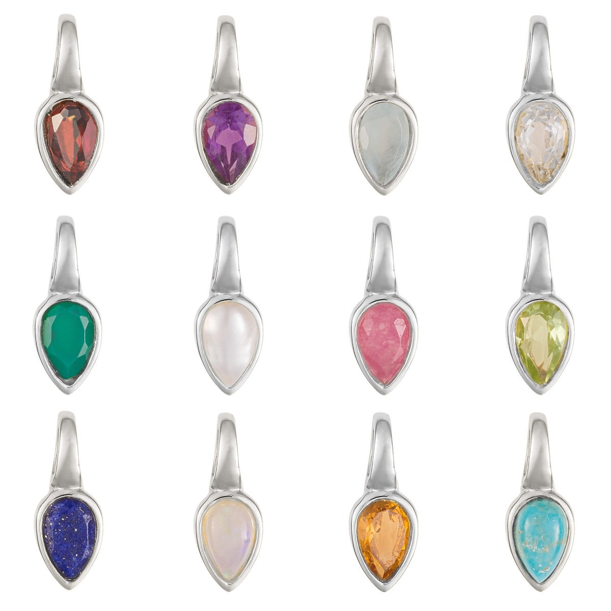 Semi-Precious Birthstone Pendant Pack