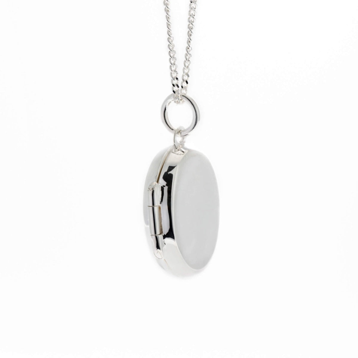 Small Oval Locket Pendant