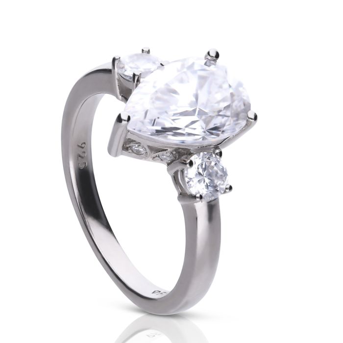 Teardrop Trilogy Ring