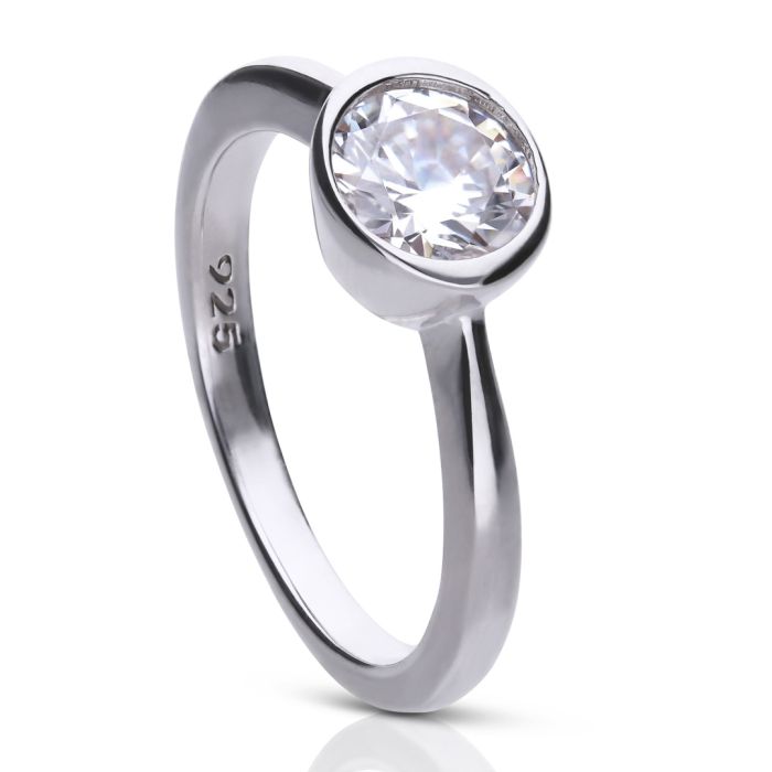 Bezel Carat Ring