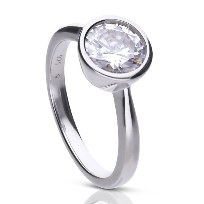 Bezel Carat Ring