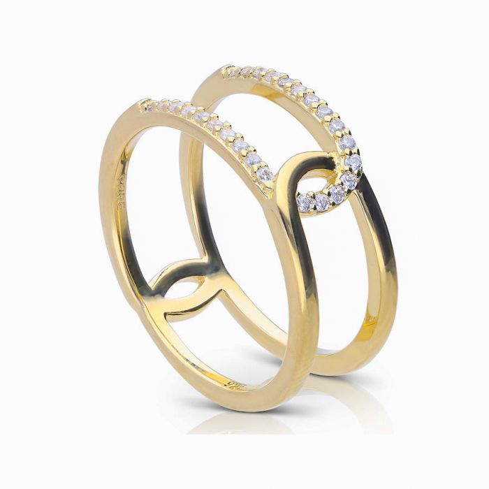 Double Loop Ring