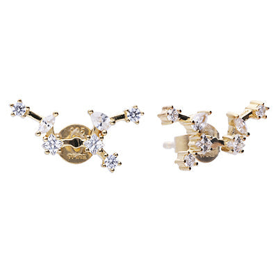 Zodiac Constellation Stud Earrings
