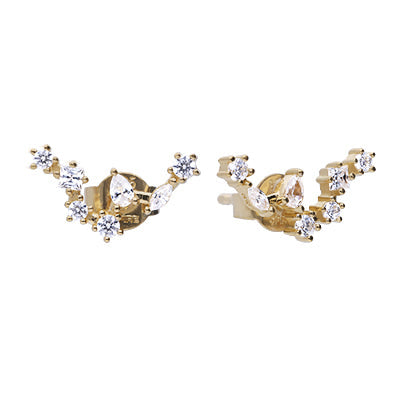 Zodiac Constellation Stud Earrings