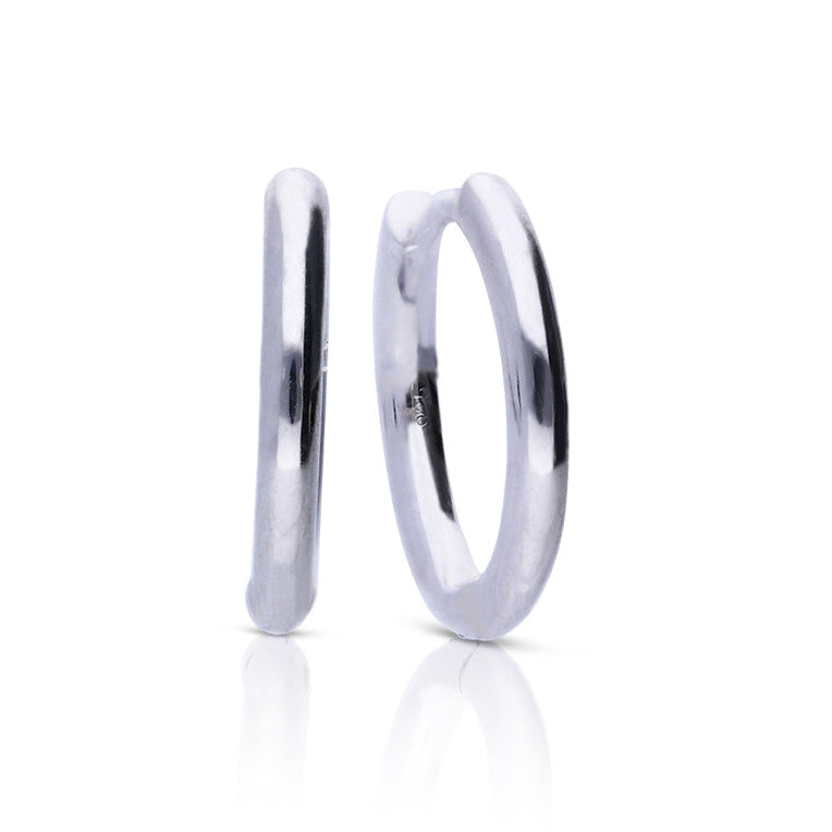 Plain Hoop Earrings