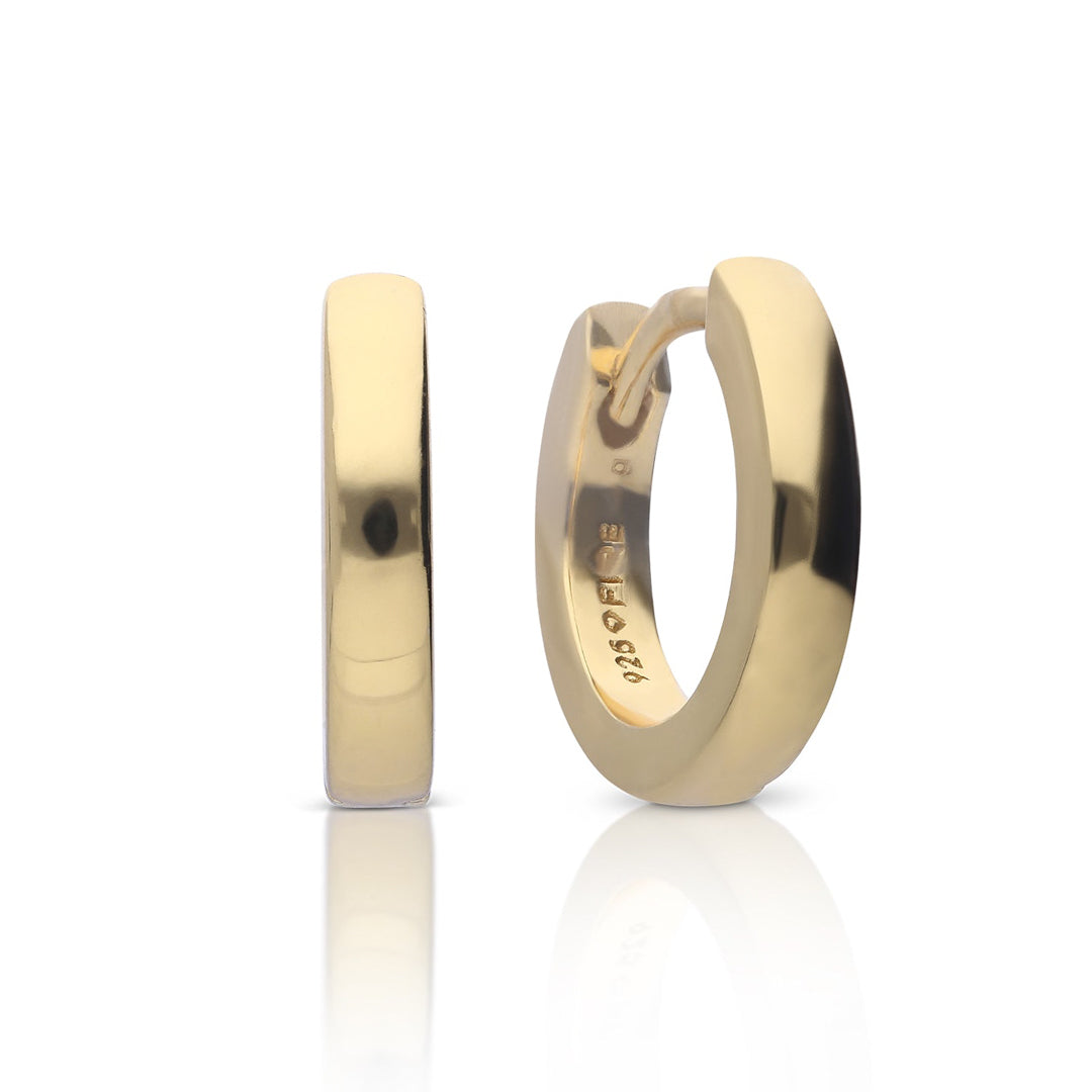 Plain Hoop Earrings
