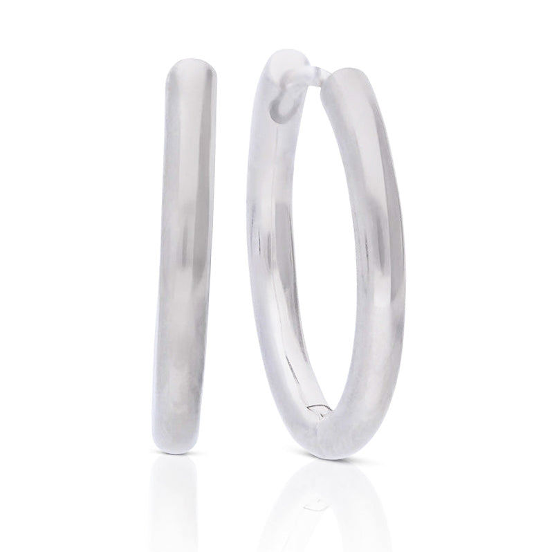 Plain Hoop Earrings