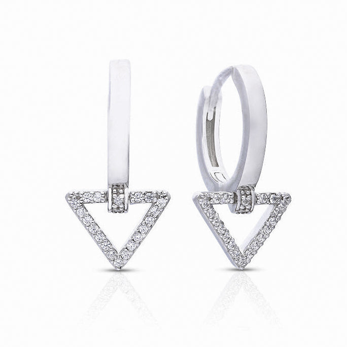 Geometric Hoop Earrings