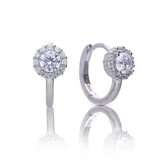 Halo Hoop Earrings