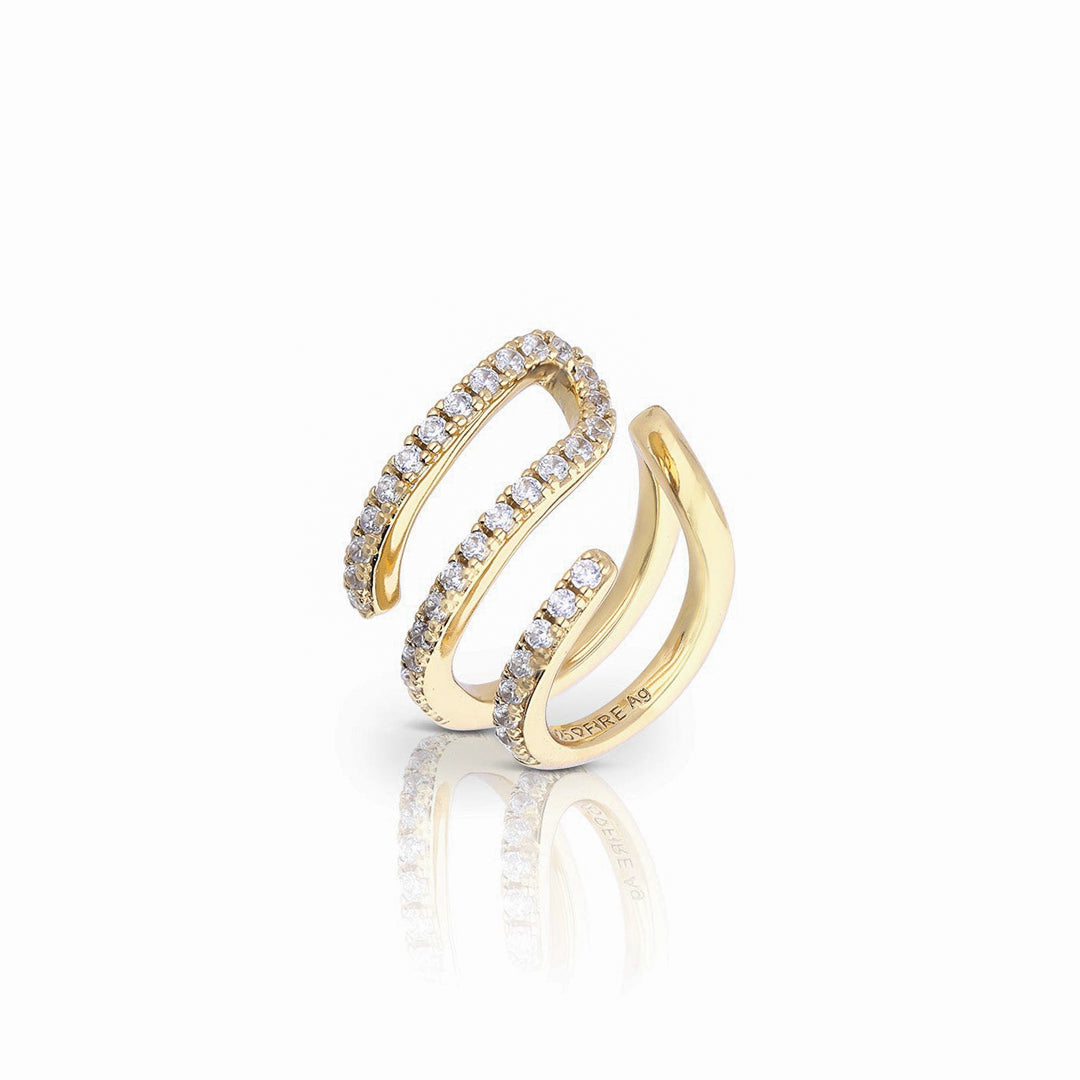 Pave Set Ear Cuff