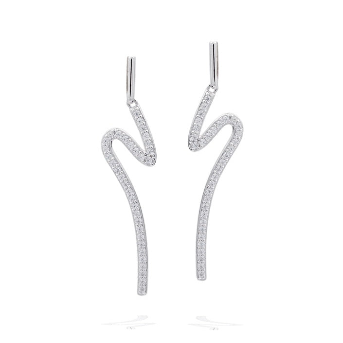 Wave Drop Earrings