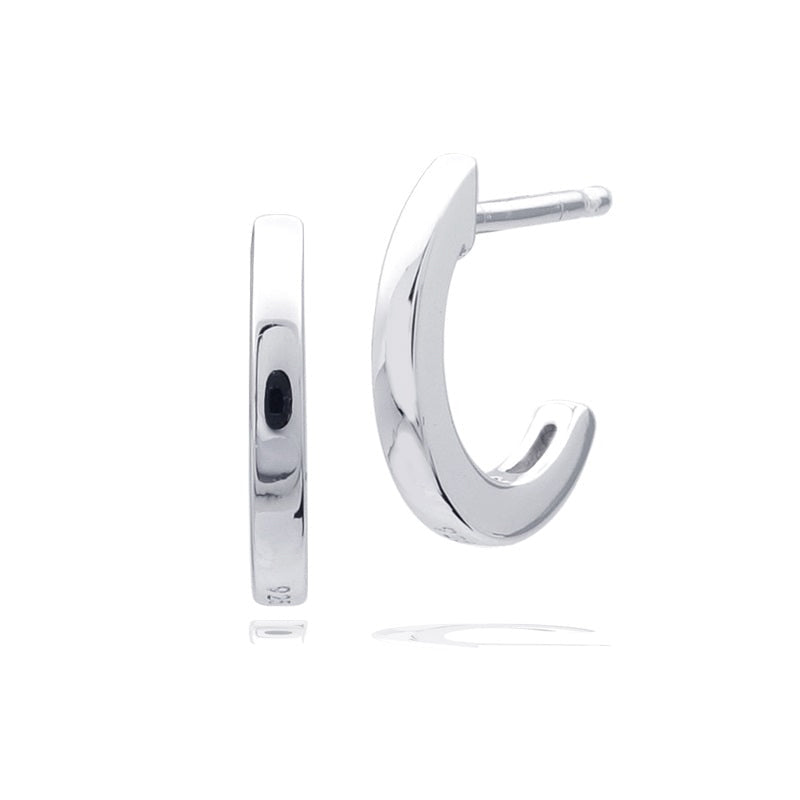 Plain 3/4 Hoop Earrings