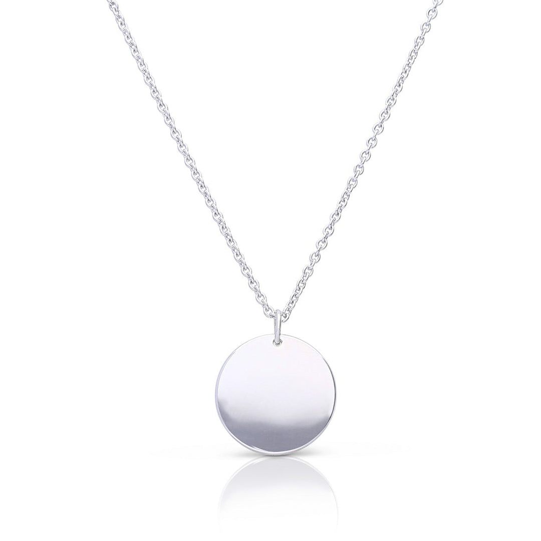 Plain Disc Necklace