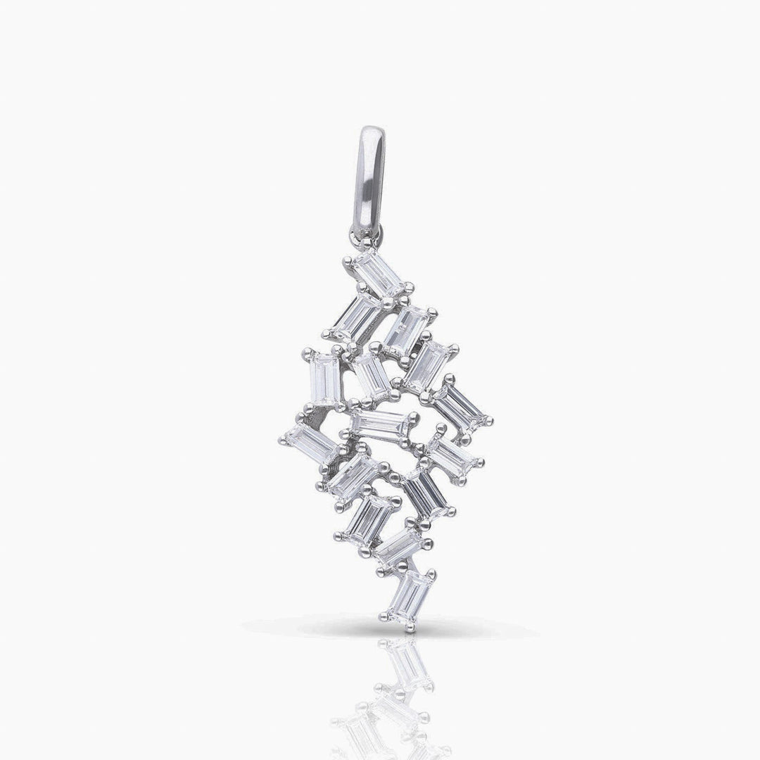 Baguette Scatter Pendant