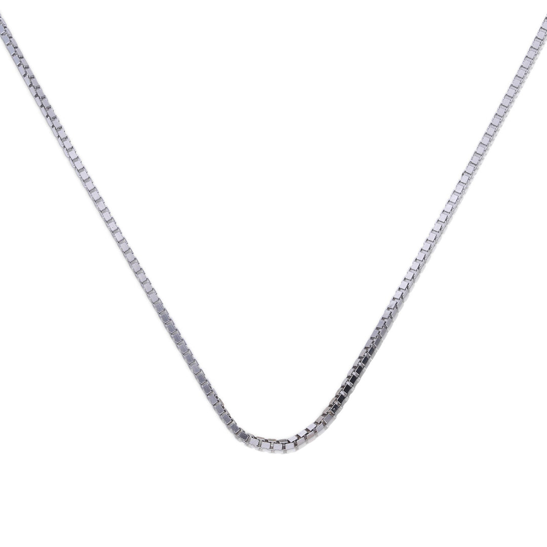 Venetian Box Chain with Extender 43cm-45cm
