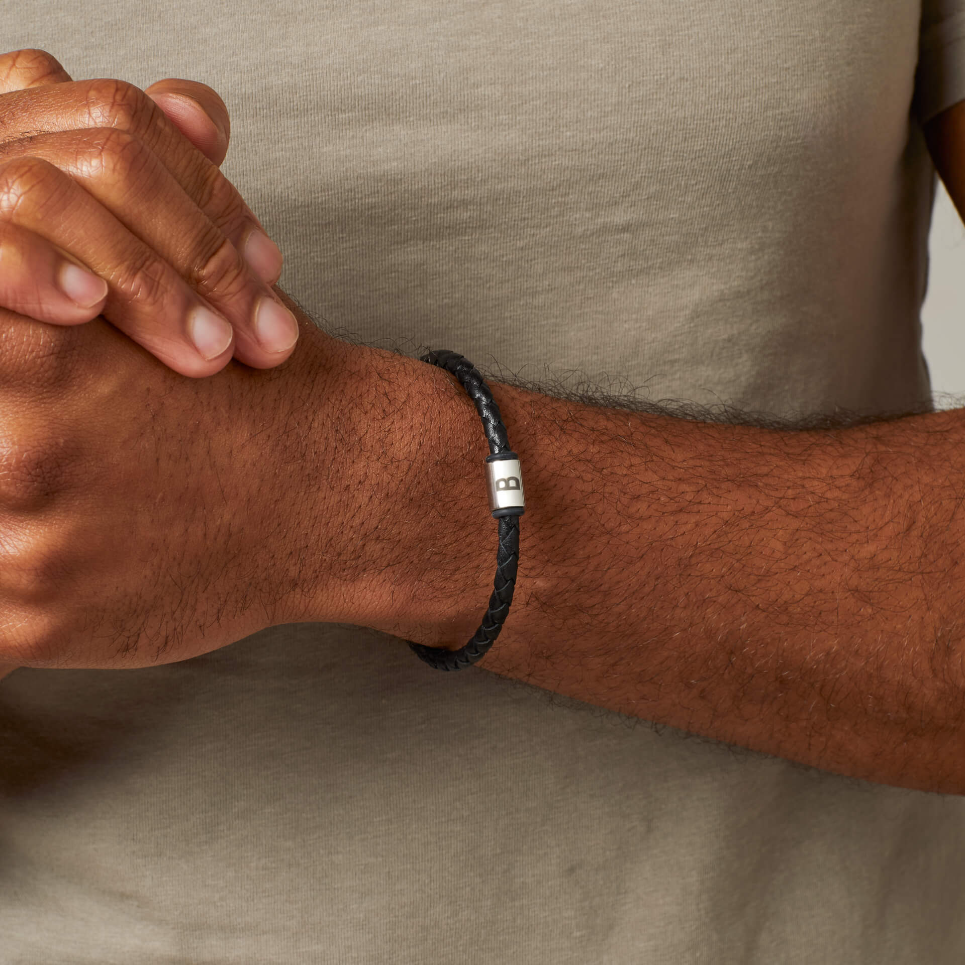 Father and Son Matching Leather Bracelet Kit
