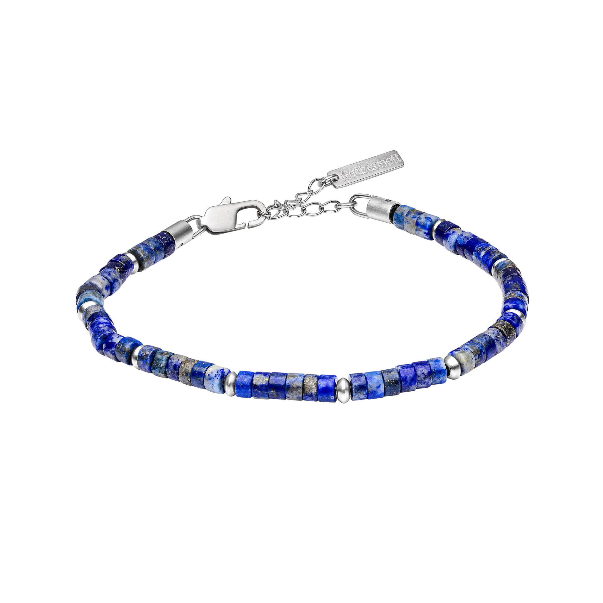 Blue Lapis Beaded Bracelet