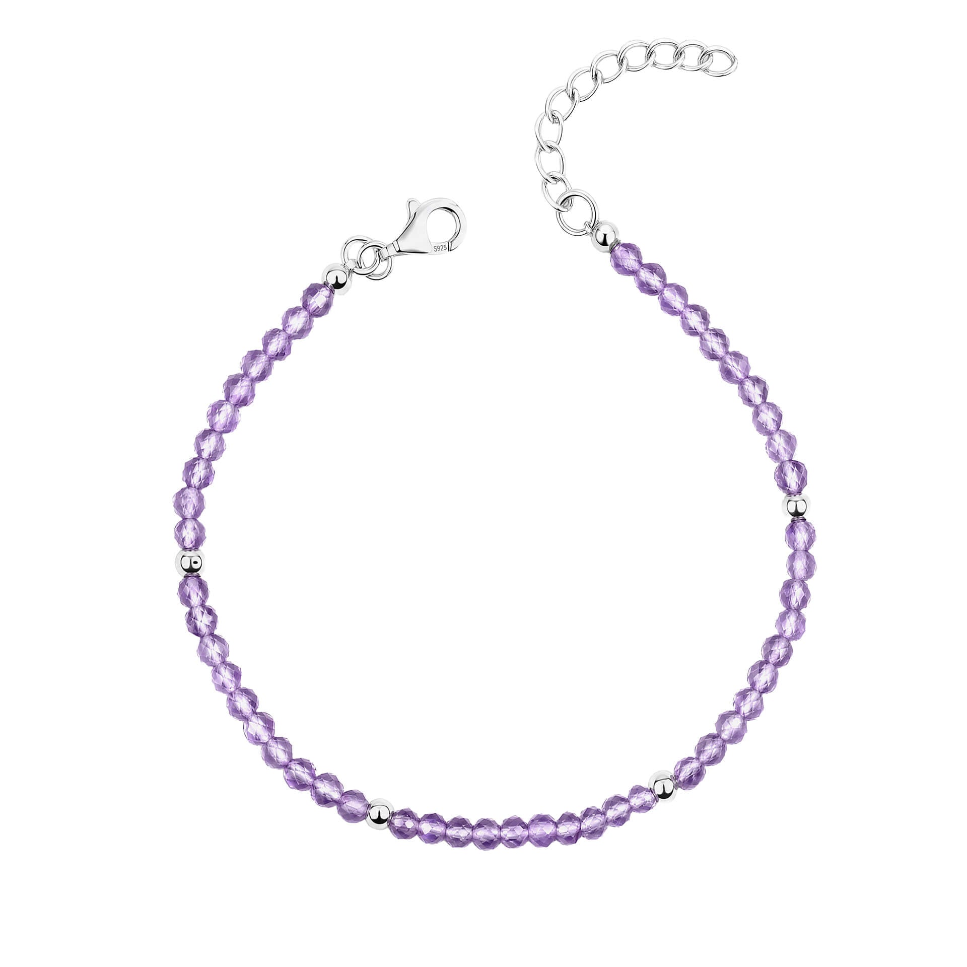 Semi-Precious Beaded Bracelet