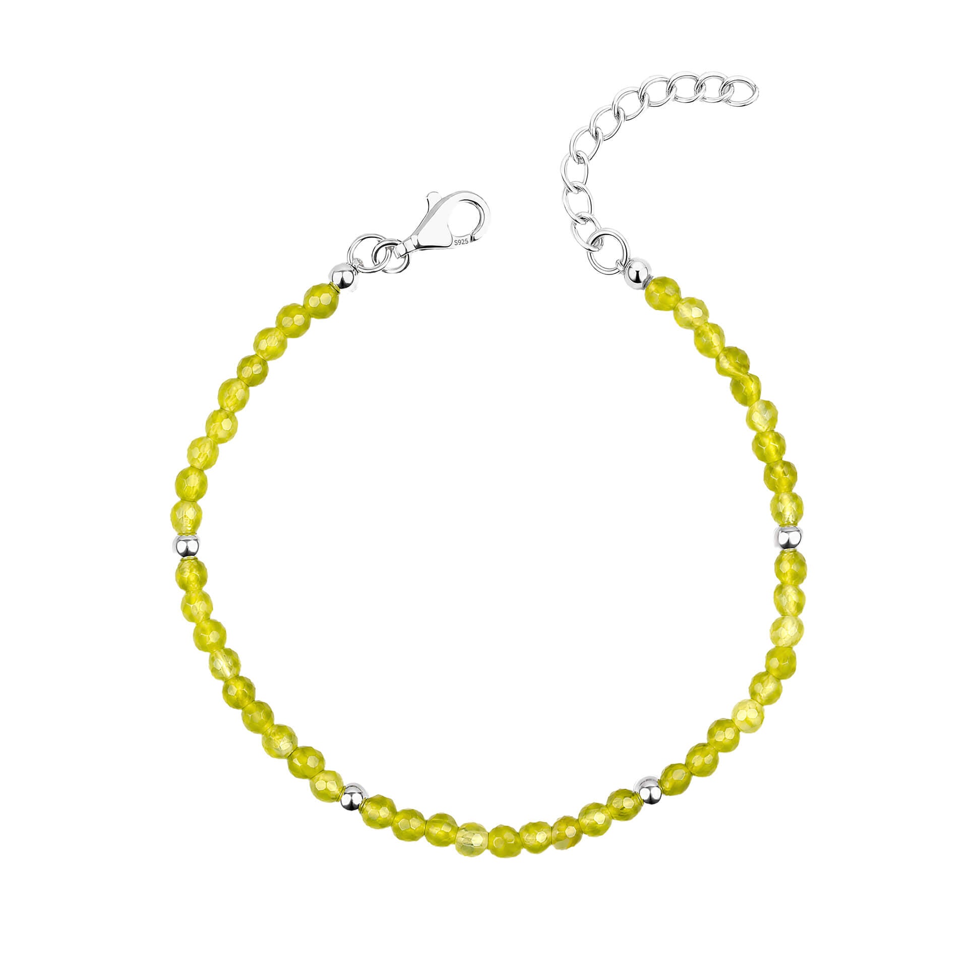 Semi-Precious Beaded Bracelet