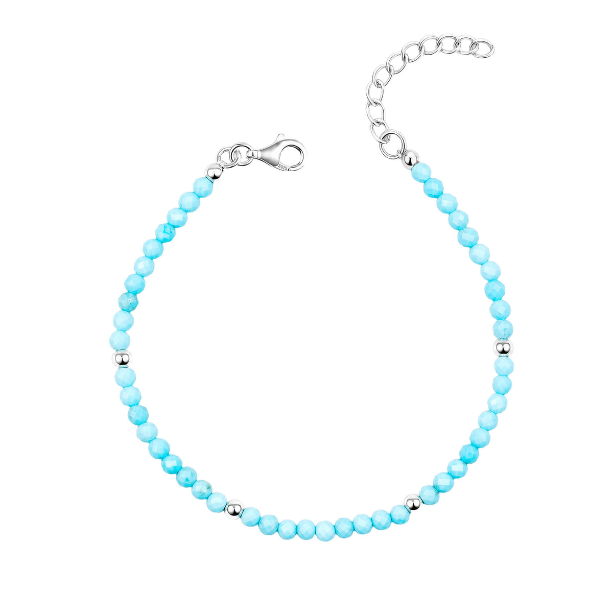 Semi-Precious Beaded Bracelet