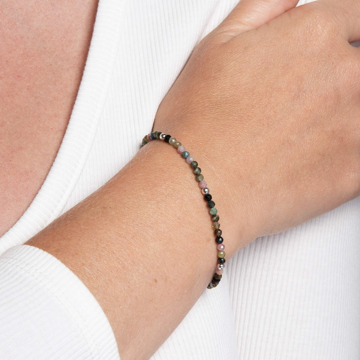 Semi-Precious Beaded Bracelet