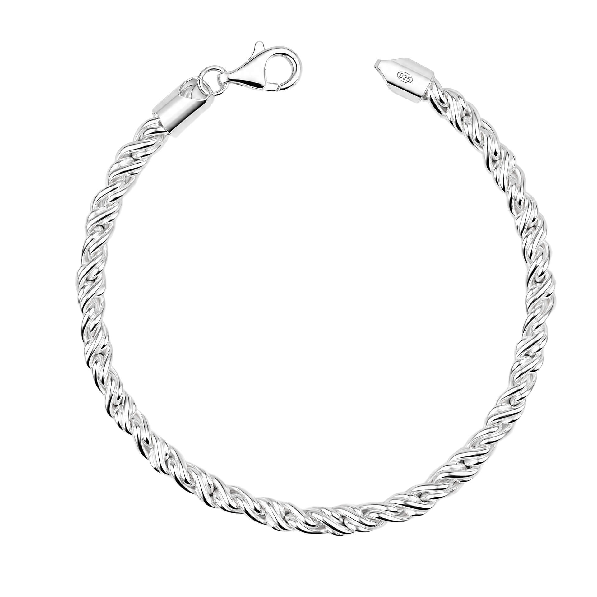 Torsion Chain Bracelet