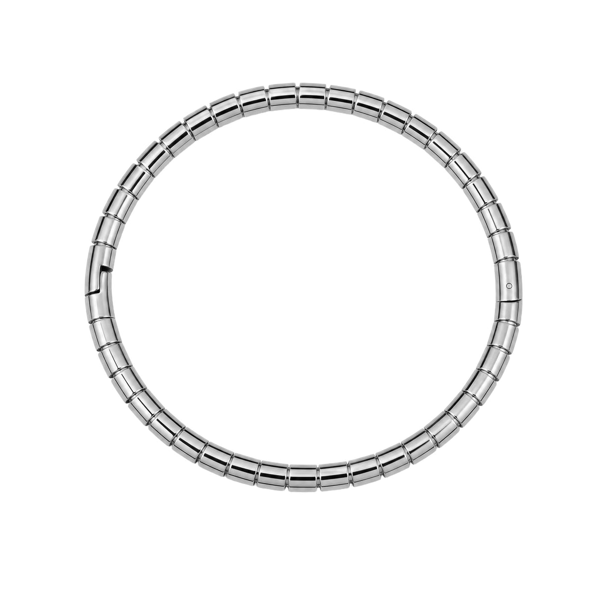 Bamboo Style Hinged Bangle