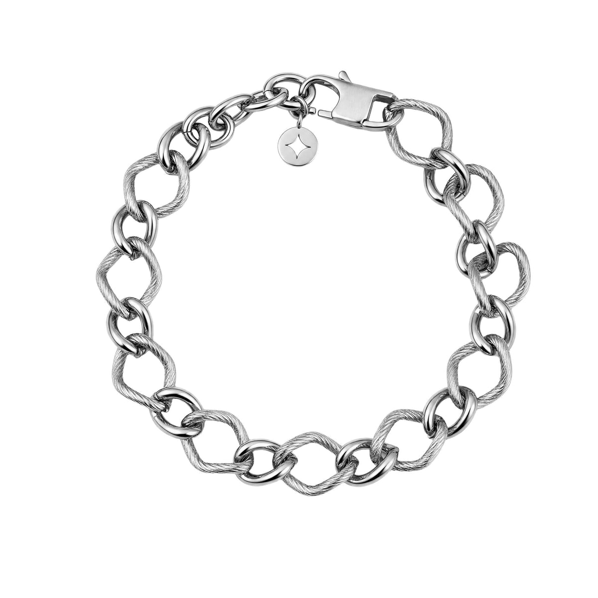 Wide Link Chain Bracelet