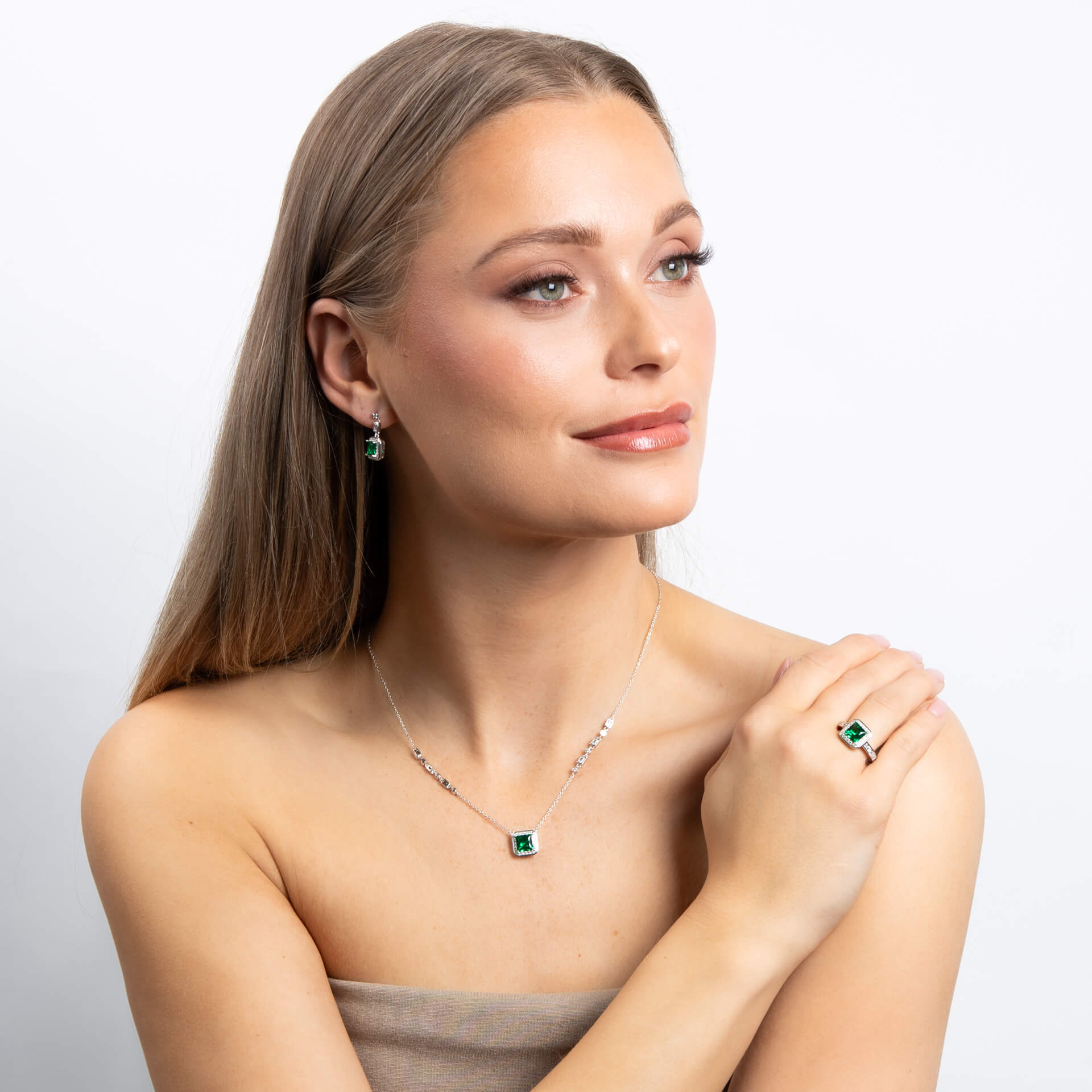 Art Deco Style Pave Ring