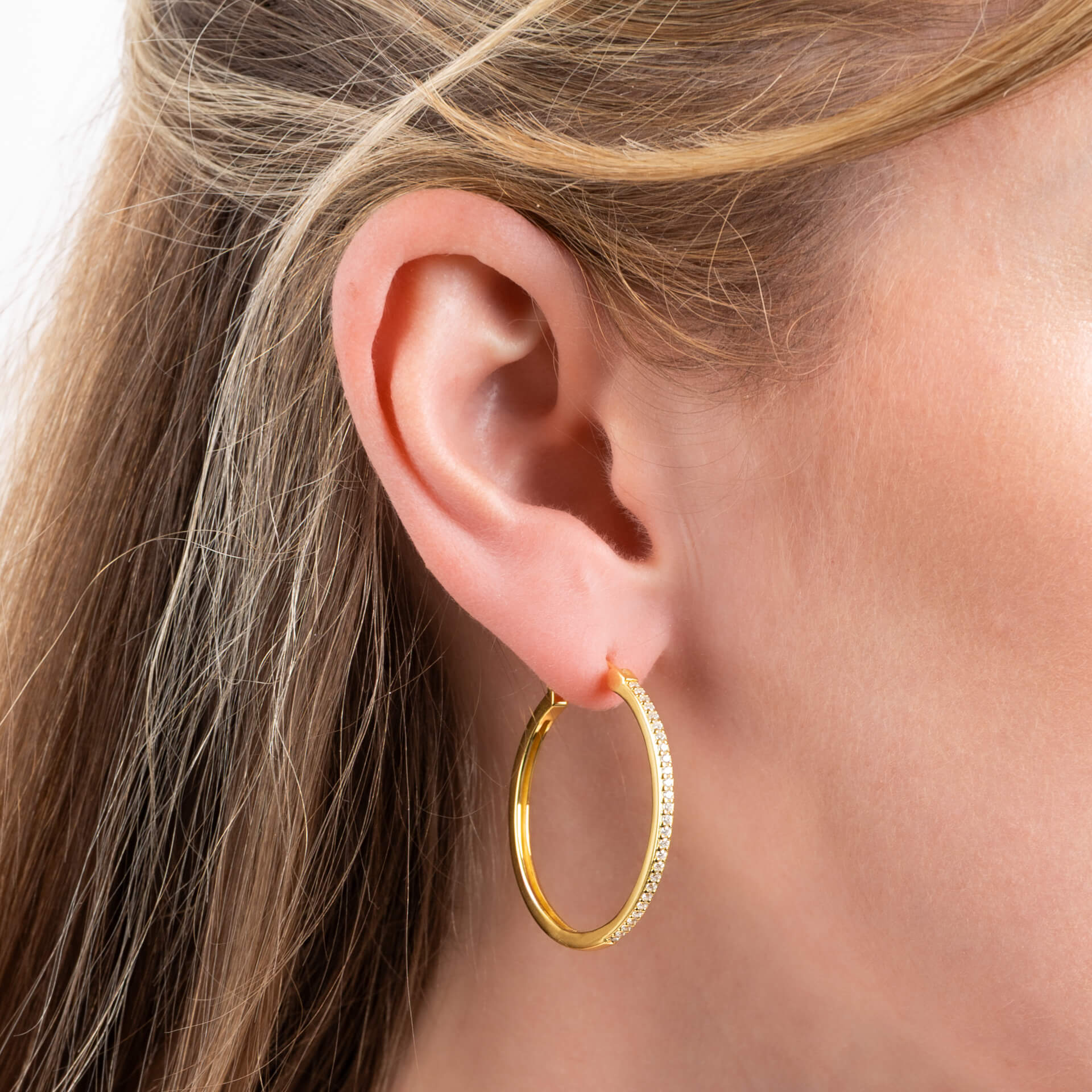33mm Large Hoop Earrings