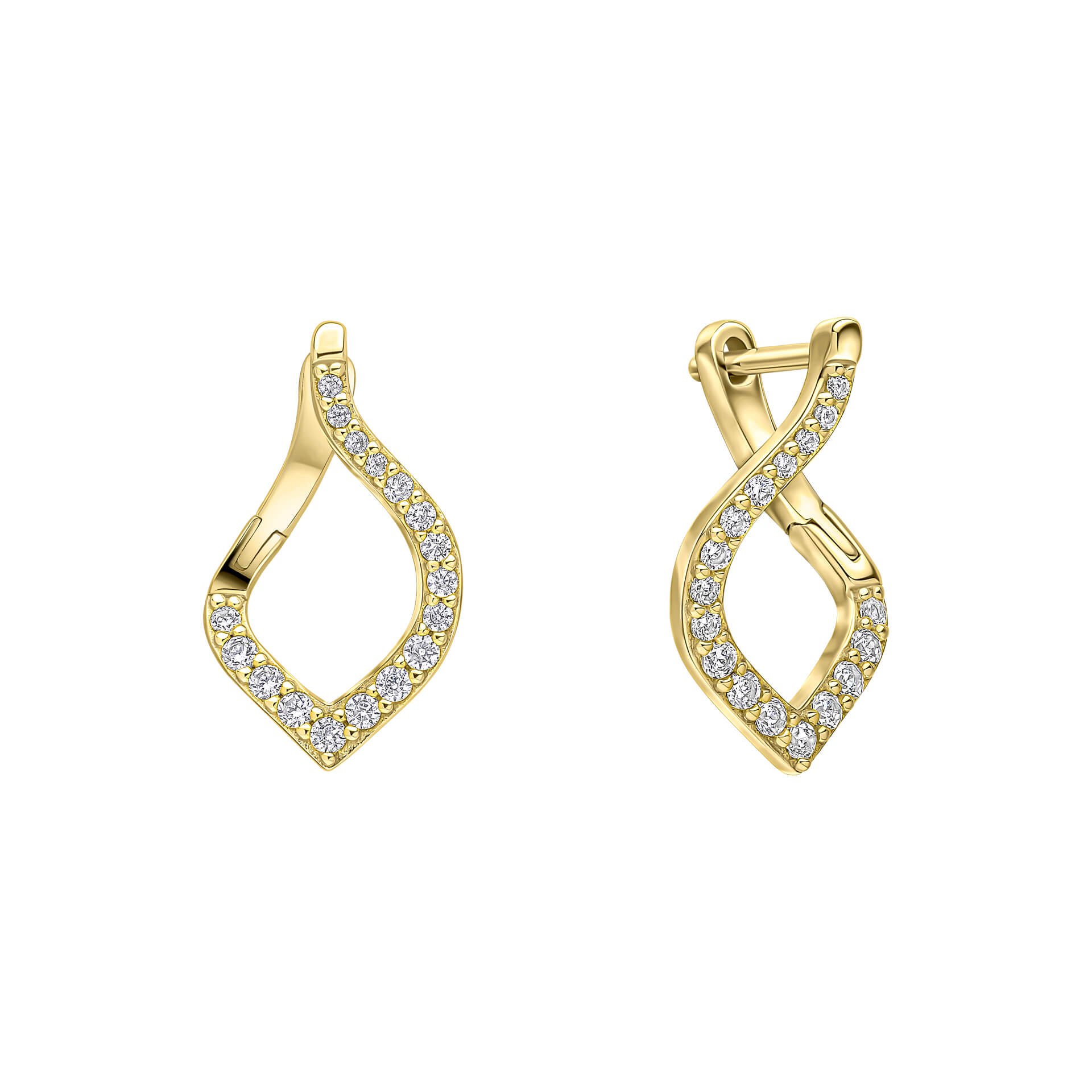 Cluster Cut Out Earrings