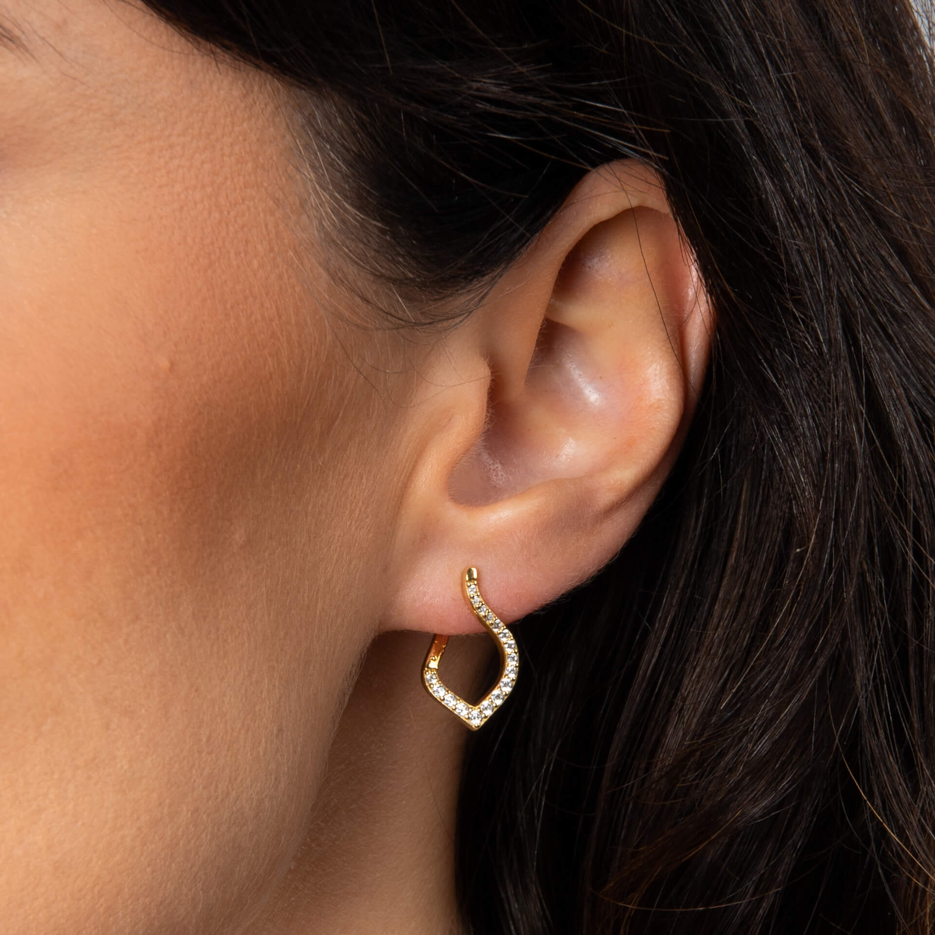 Cluster Cut Out Earrings