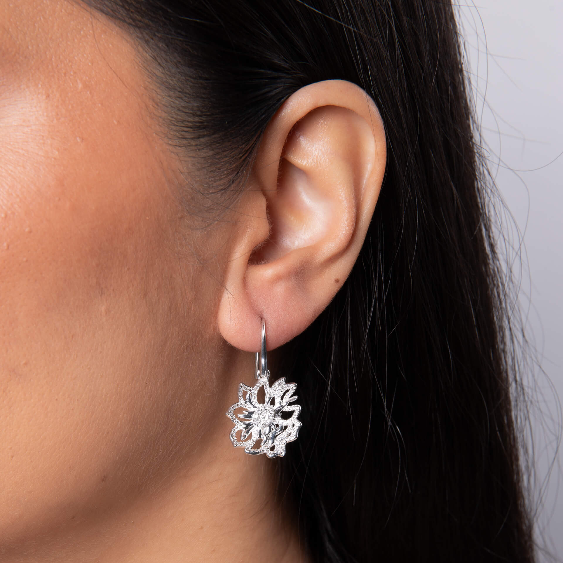 Redford Vine Flower Earrings