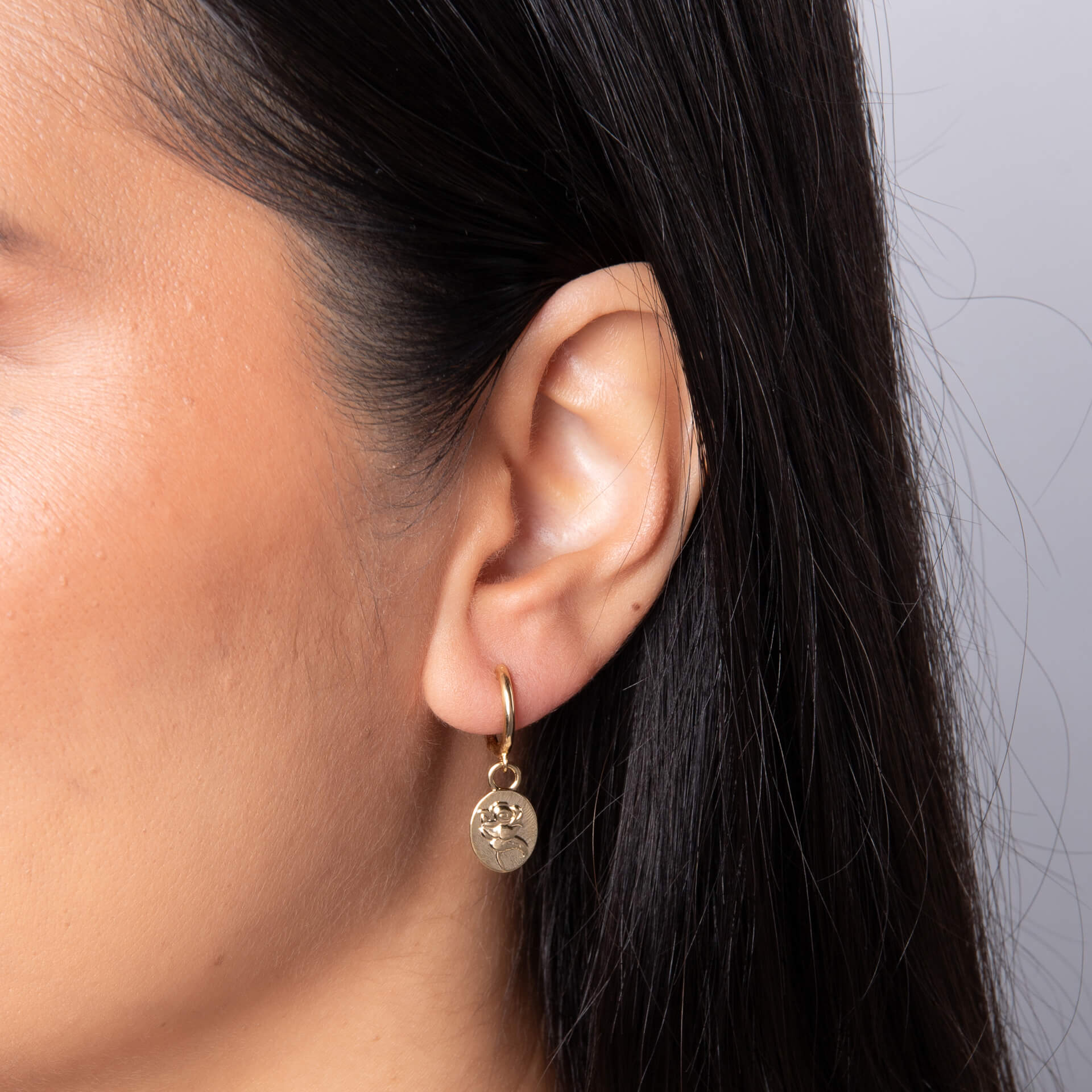 Baythorne Roses Assembled Hoop Earrings