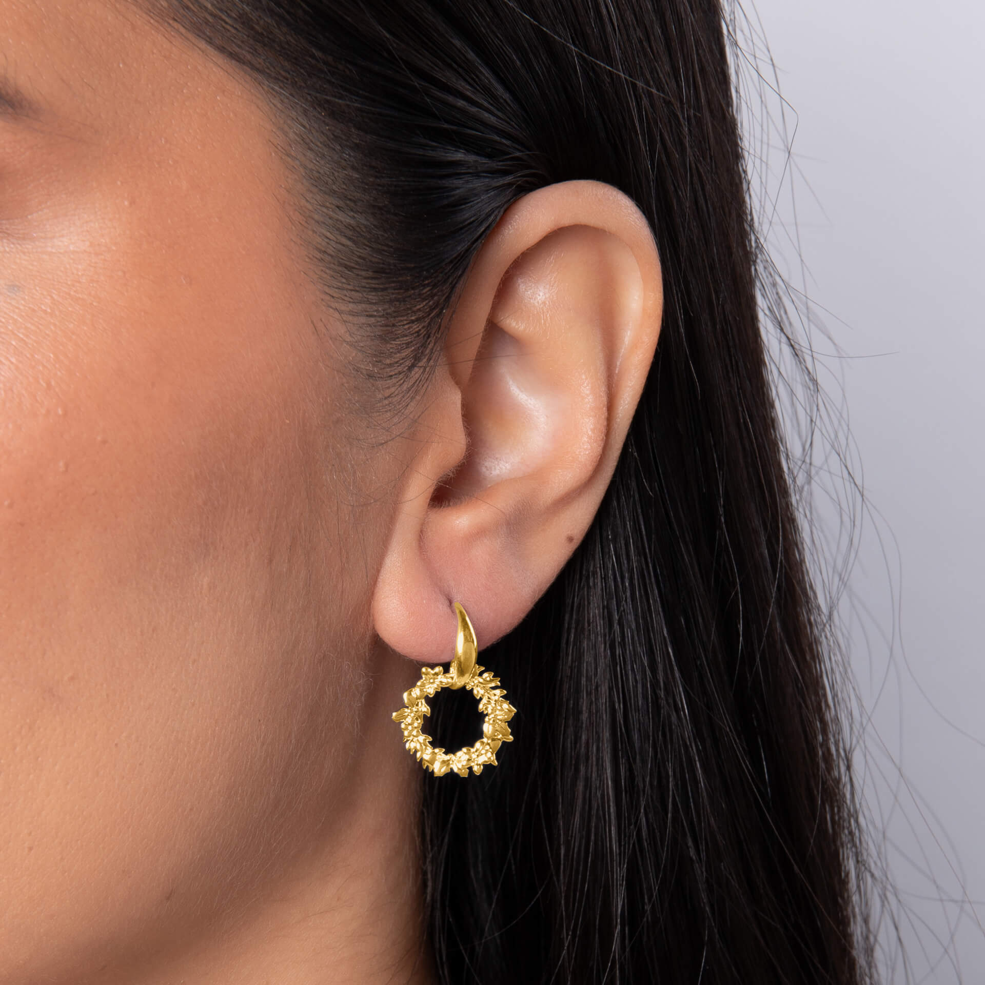 Wreath Drop Earrings
